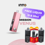 Into Venus Mission 1100mAh Pod System Kit Gratis Liquid 15ml dan 30ml