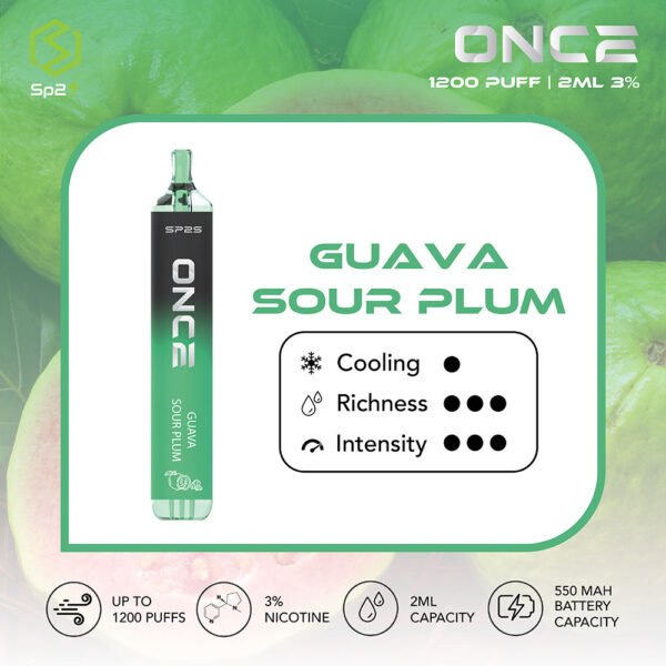 Once Disposable 1200 Puff - Gambar 4
