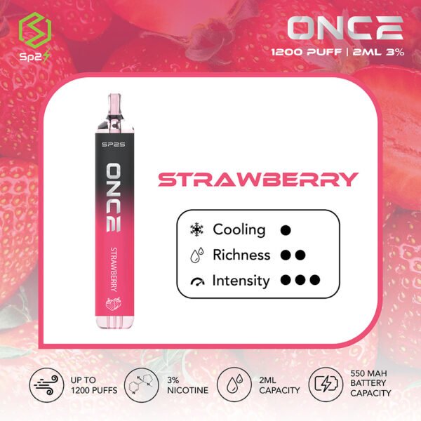 Once Disposable 1200 Puff - Gambar 8