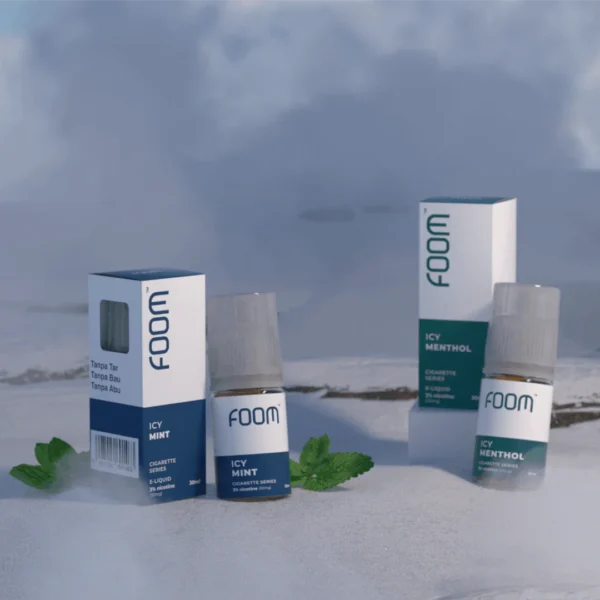 FOOM CIGARETTE SALTNIC ICY MENTHOL - Gambar 3
