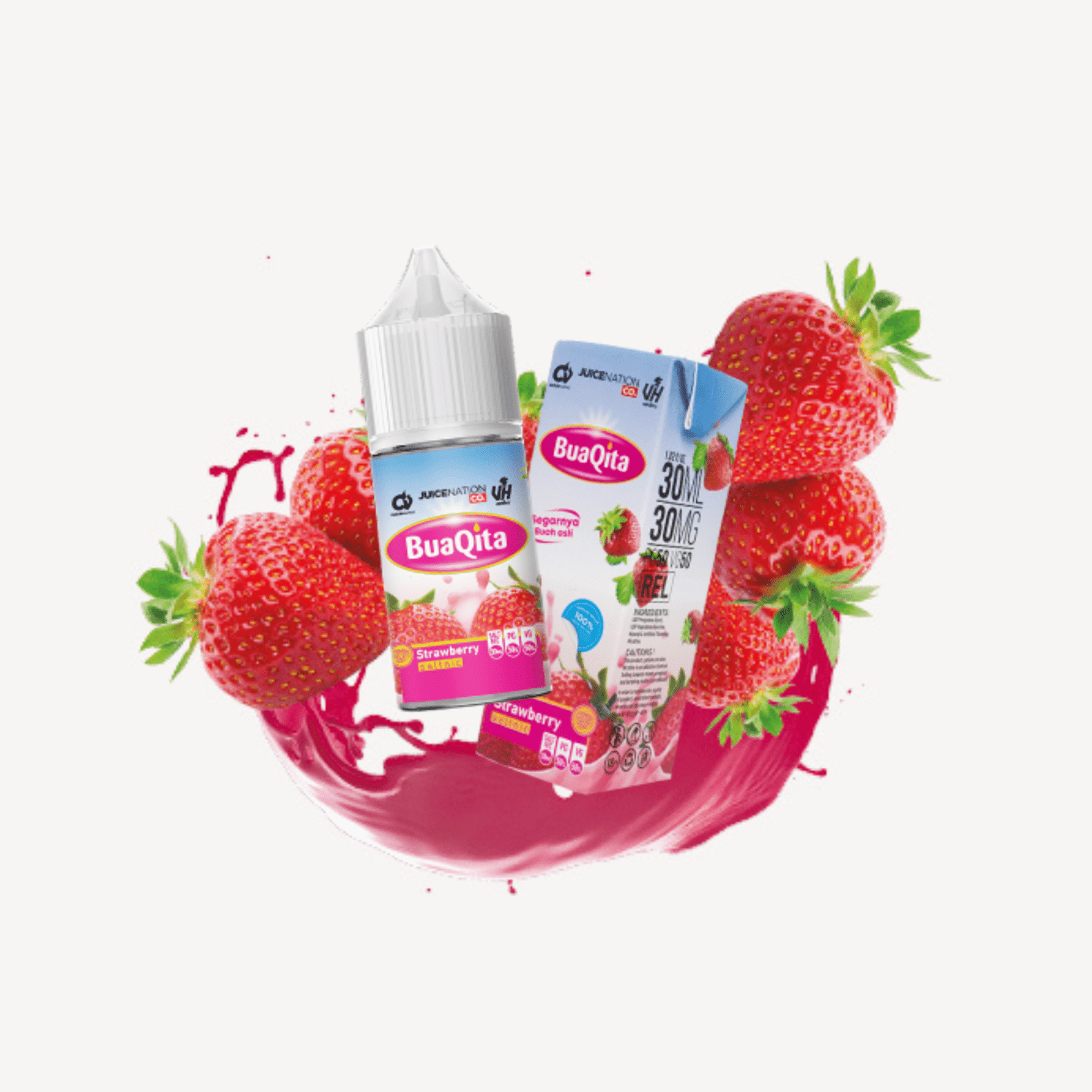 Buaqita Strawberry Salt Nic 30ml