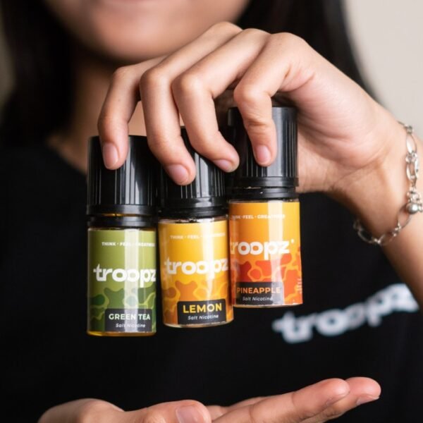 Liquid Saltnic Fruity Troopz 30ml Lemon