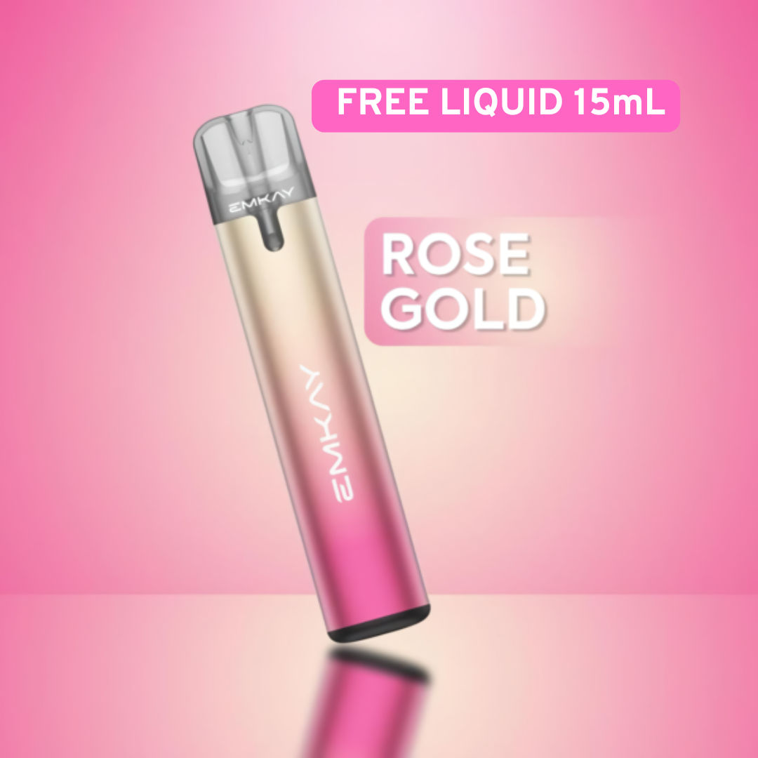 EMKAY Pod Free Liquid 15ml - Rose Gold