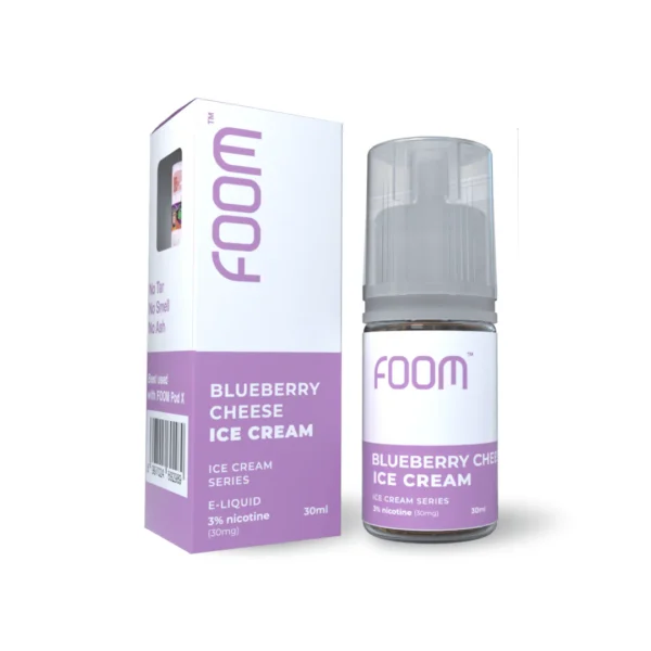 LIQUID FOOM BLUEBERRY CHEESE ICE CREAM