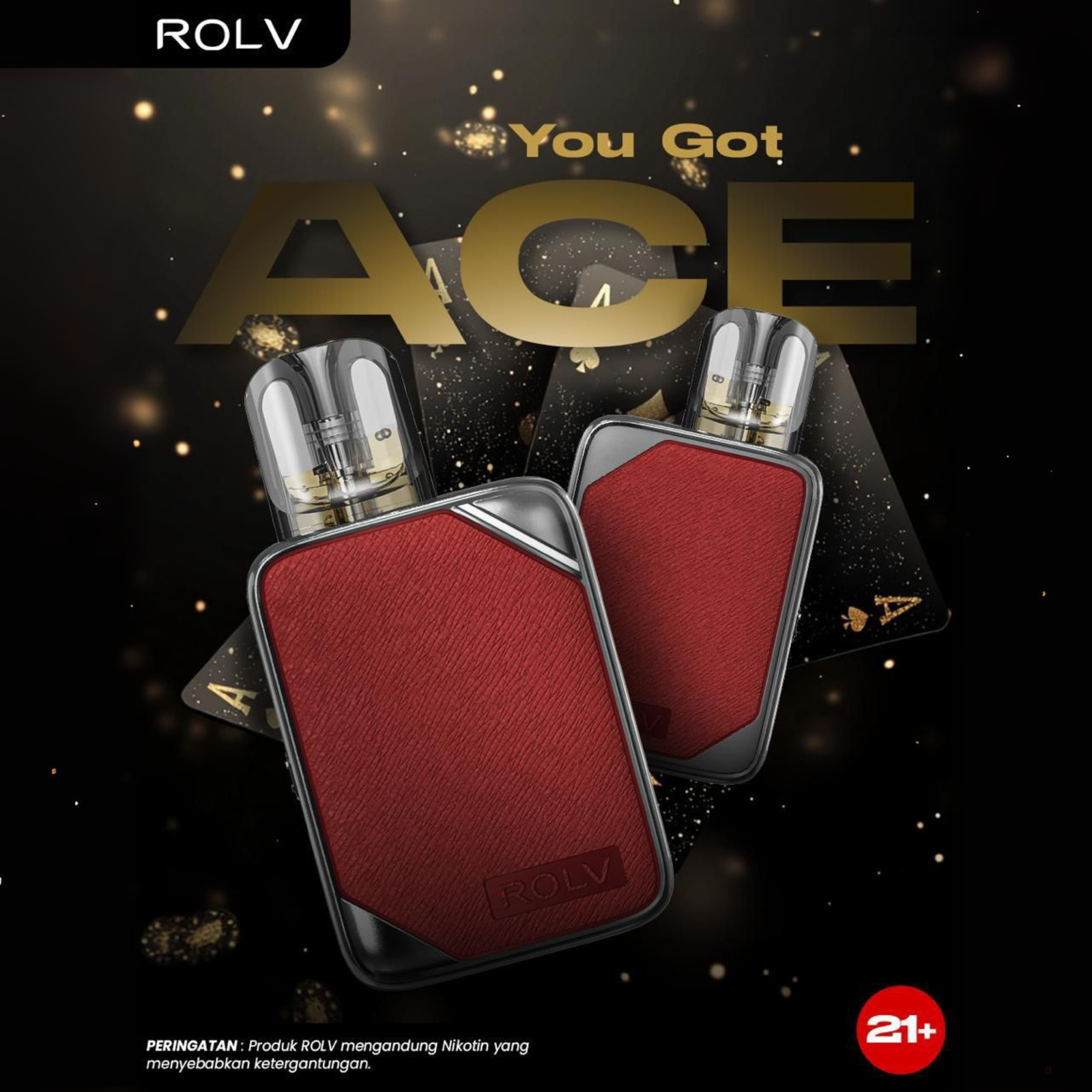 ROLV ACE POD FREE LIQUID 30ml - Gambar 2