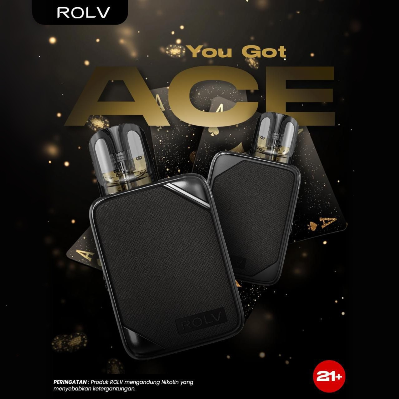 ROLV ACE POD FREE LIQUID 30ml - Gambar 5