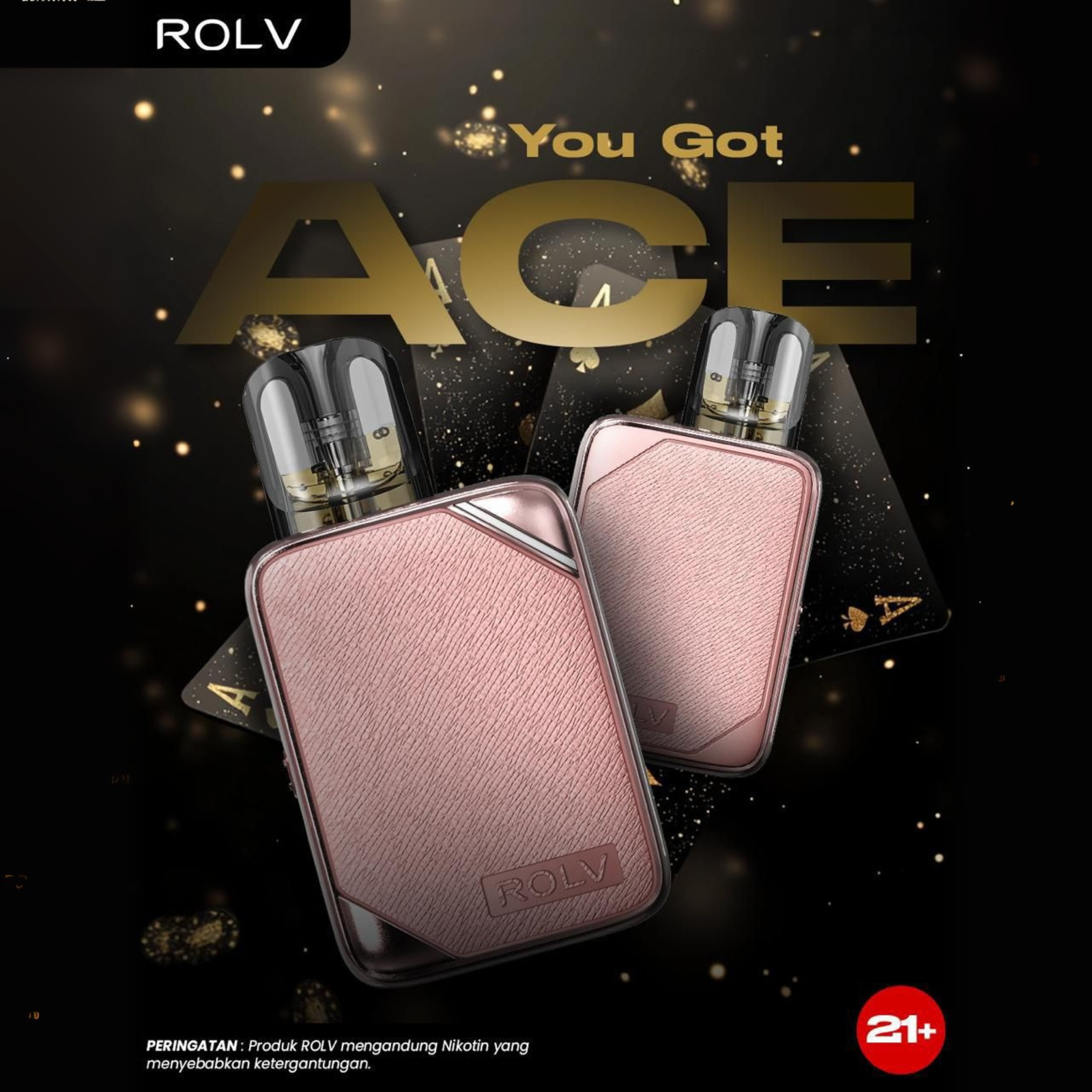 ROLV ACE POD FREE LIQUID 30ml - Gambar 3