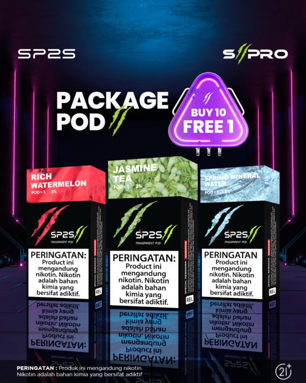 SP2S SII PRO PACKAGE POD BUY 10 FREE 1