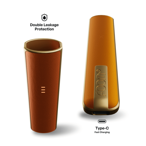 FOOM Pod X Signature Leather Edition - Orange by Erika Carlina - Gambar 4