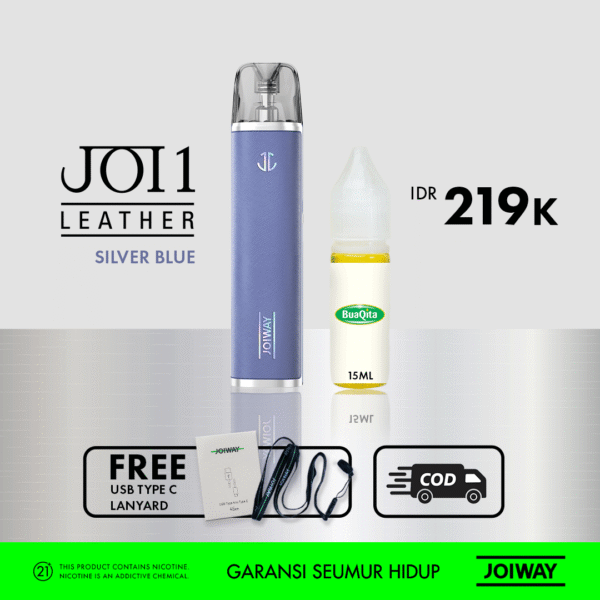 JOIWAY Pod JOI1 Leather - FREE Liquid Buaqita/Liquid Hanna 15ml - Gambar 4